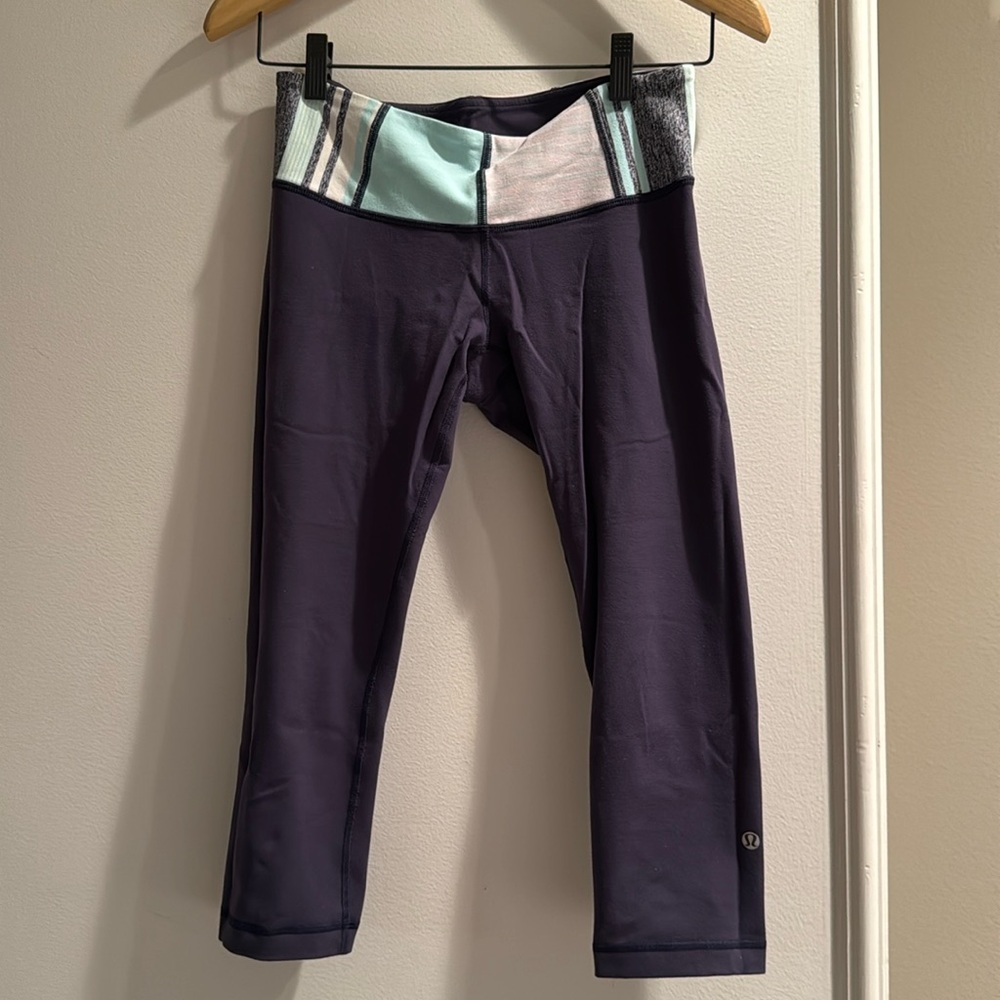 Lululemon crop reversible legging